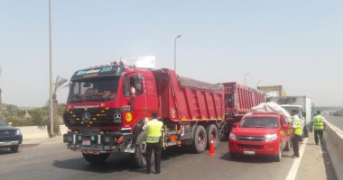ضبط سيارة نقل لدهسها 3 أشخاص بدائرة مركز سوهاج