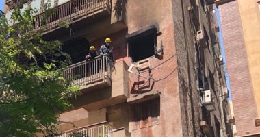 تحريات المباحث: ماس كهربائى وراء حريق عقار سكنى فى الهرم