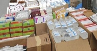 ضبط 3777 قطعة مستلزمات طبية و228 عبوة منشطات مجهولة بالغربية