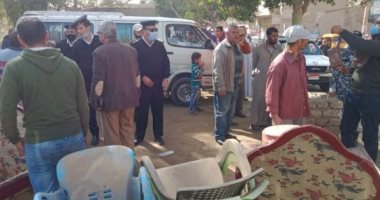 إزالة 495 حالة إشغال من شوارع مدينة الفشن فى حملة ببنى سويف.. صور