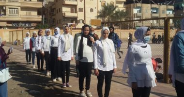 تعليم دمياط: 500 طالب وطالبة يشاركون بمشروع رفع كفاءة اللياقة البدنية للطلاب