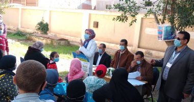 الكشف على 879 مواطنا بقافلة طبية بكفر الشيخ وتحويل 17 مريضا لإجراء عمليات جراحية