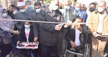 محافظ أسيوط يعلن دعم ذوى الهمم لتمكينهم ودمجهم فى المجتمع.. صور