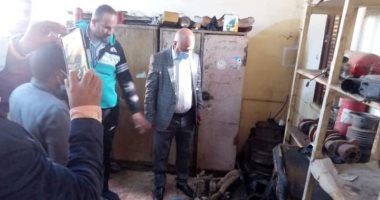 وكيل صحة الغربية يتفقد مركز صيانة الأجهزة والمركبات.. صور