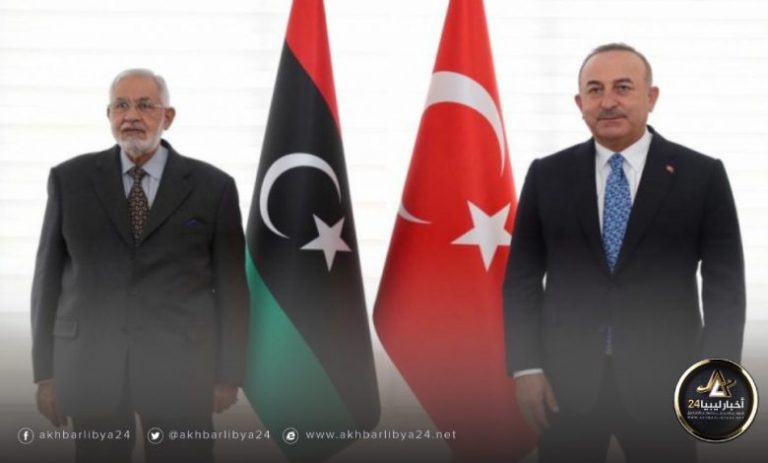 سيالة يلتقي نظيره التركي في تركيا