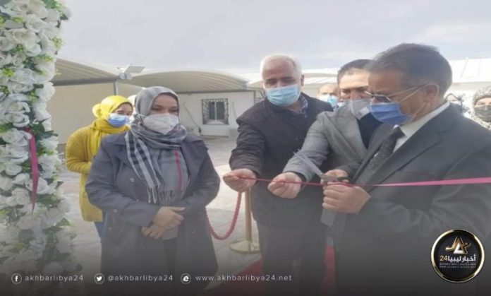 افتتاح مختبر تحاليل كورونا في زوارة