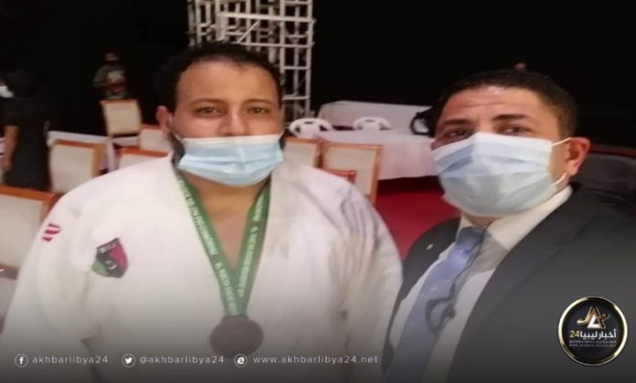 ليبيا تحرز برونزية أفريقيا للجودو في وزن فوق 100 كجم