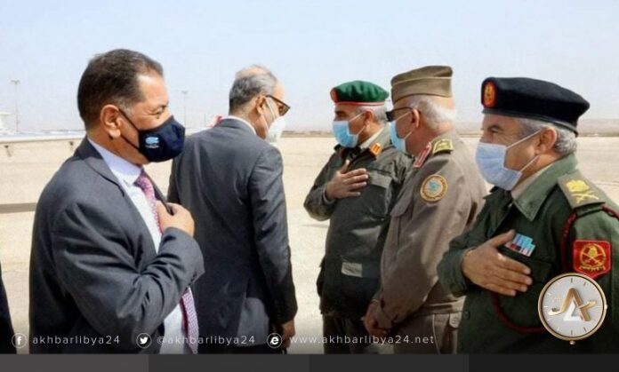 أعضاء “5+5” بقوات الجيش يطالبون المراقبين الدوليين بإجلاء القوات الأجنبية والمرتزقة