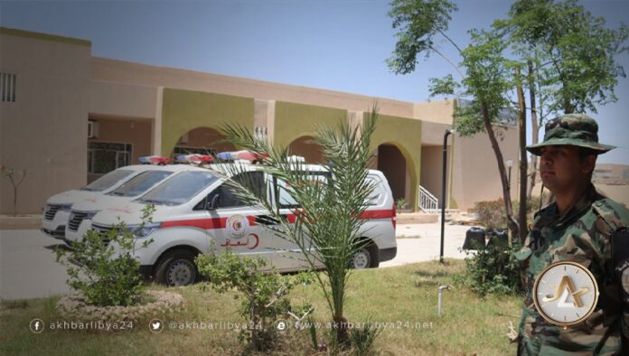 انفجار منظومة الأكسجين بالمستشفى الخاص بعزل مصابي كورونا في إجدابيا