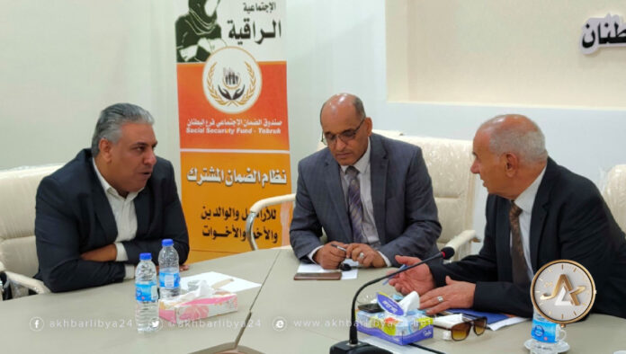عمداء طبرق وبئر الأشهب وامساعد يتدارسون الحدود الإدارية للمنطقة