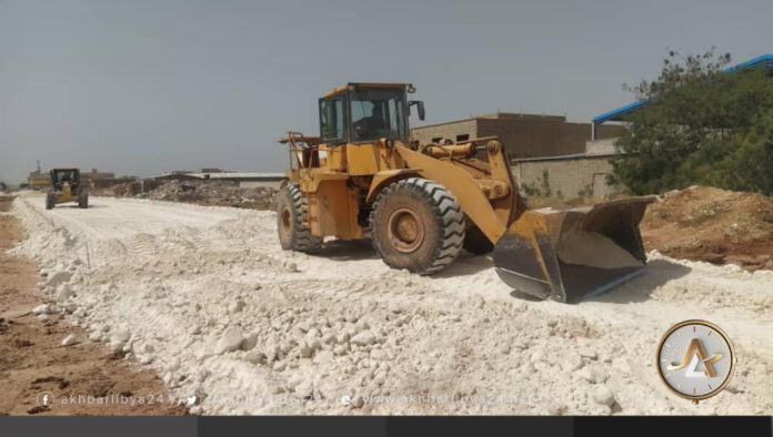 فتح مسارات جديدة للتخفيف من الاختناقات المرورية في بنغازي