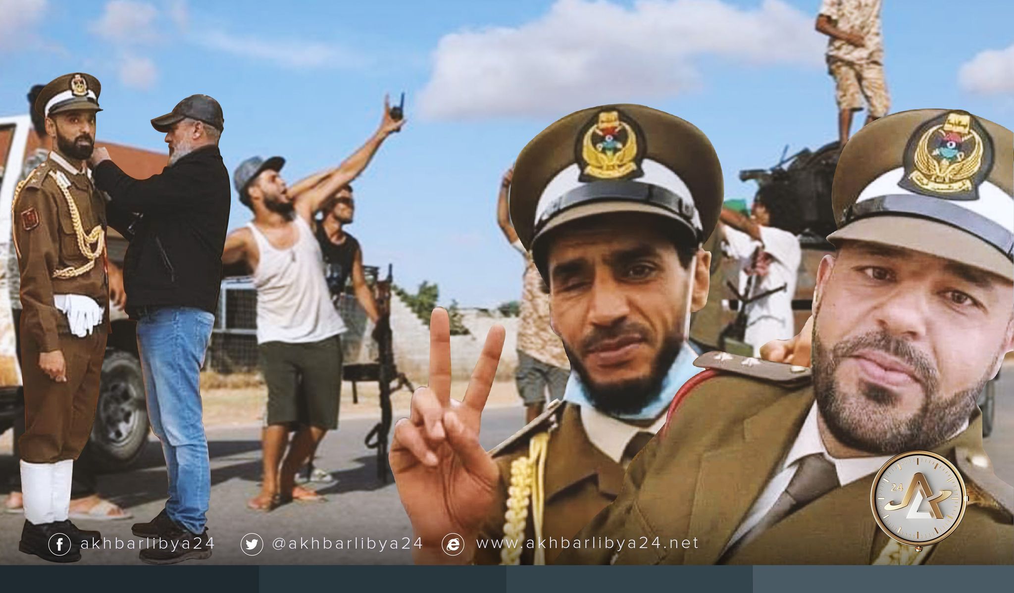 “القوى المساندة”..عينة من خريجي دفعة “غنيوة” في طرابلس