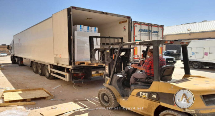 فروع الإمداد الطبي تستلم مخصصاتها من اللقاح الصيني