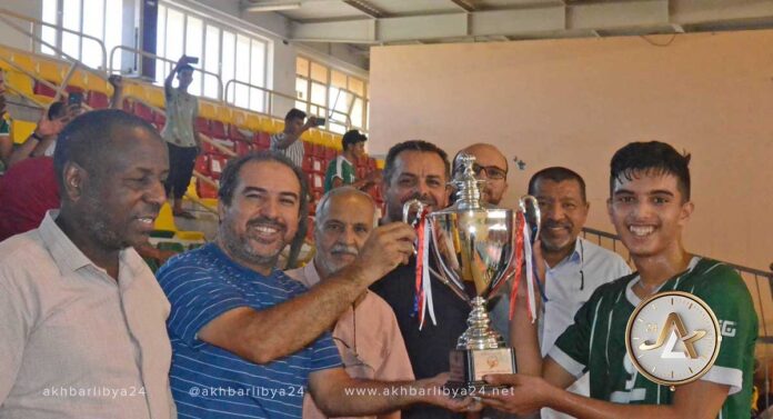 نادي”الهدى” بطلا لكأس ليبيا لكرة الطائرة لفئة تحت “14” عام