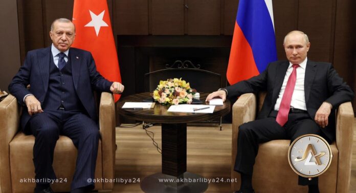 أردوغان وبوتين يؤكدا على ضرورة إجراء الانتخابات في ليبيا