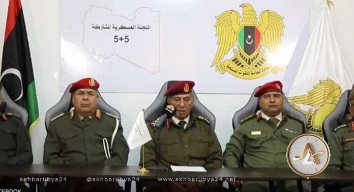 أعضاء اللجنة العسكرية عن القيادة العامة يعلقون عملهم باللجنة ويهاجمون حكومة الدبيبة