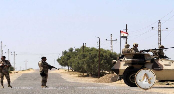 الجيش المصري يحبط هجوم إرهابي غرب سيناء
