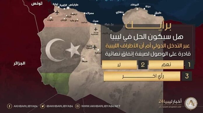 استطلاع.. أراء المتابعين بشأن الحل السياسي وعلاقته بالتدخل الدولي
