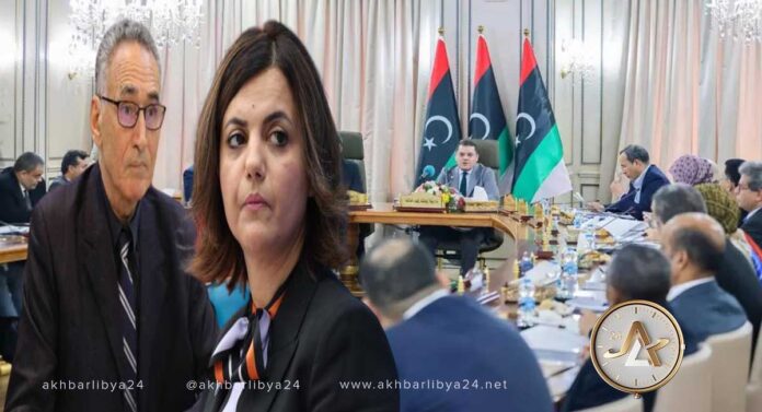 في جلسة مجلس الوزراء .. الحويج يصف نجلاء المنقوش بغير المحترمة