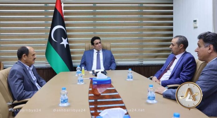 المنفي يبحث مستجدات الأوضاع مع أعضاء المجلس الأعلى للدولة